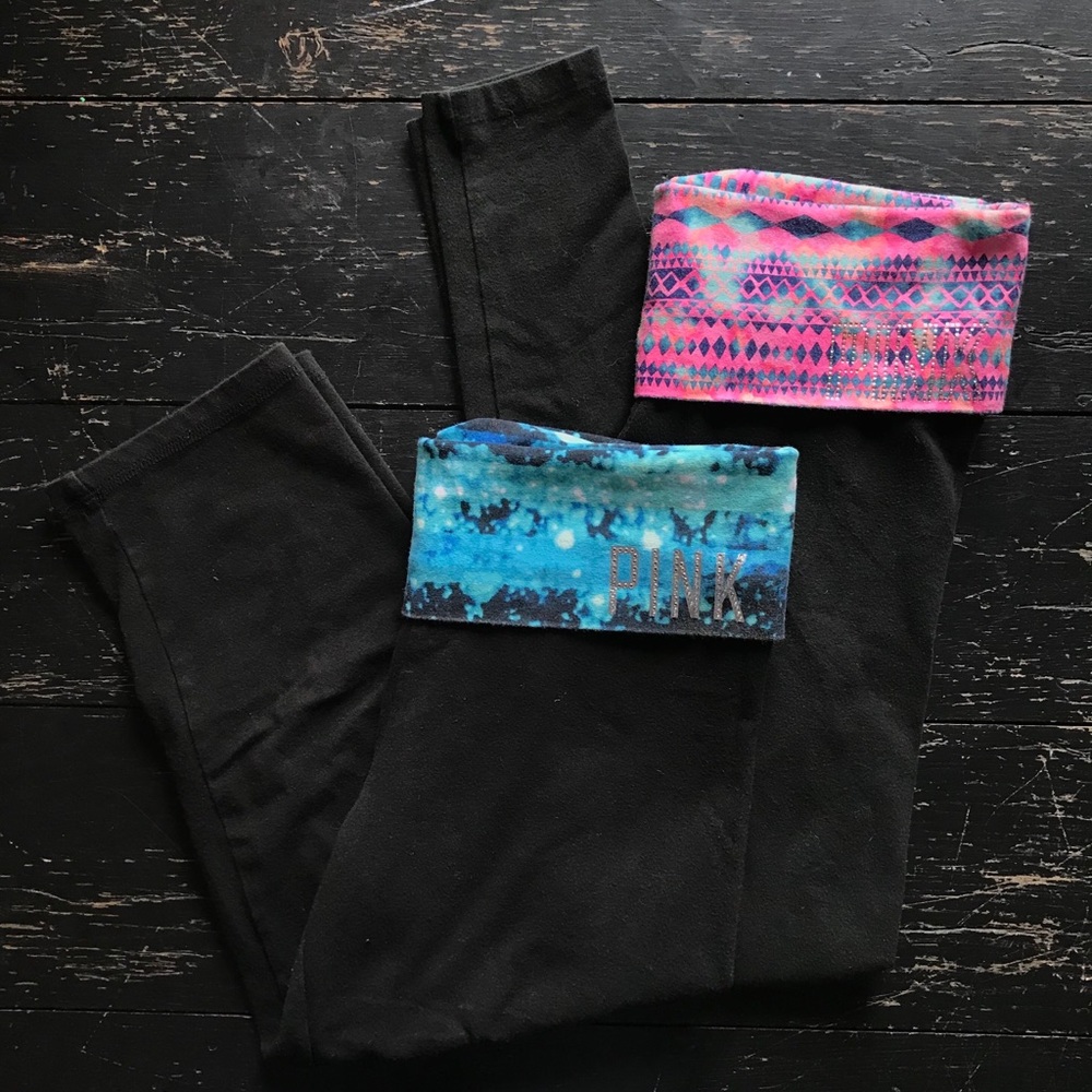 VS PINK leggings bundle